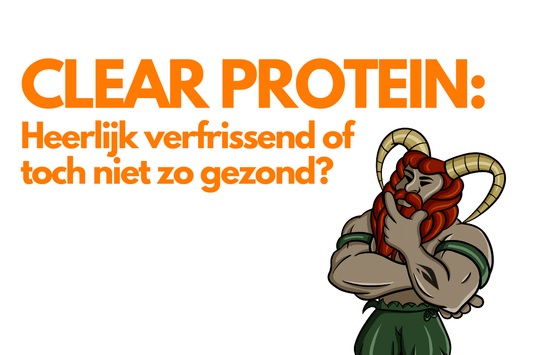 clear protein, eiwitlimonade, is eiwitlimonade goed?