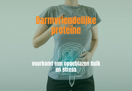 Voorkomt darmvriendelijke proteïne een opgeblazen buik en stress?