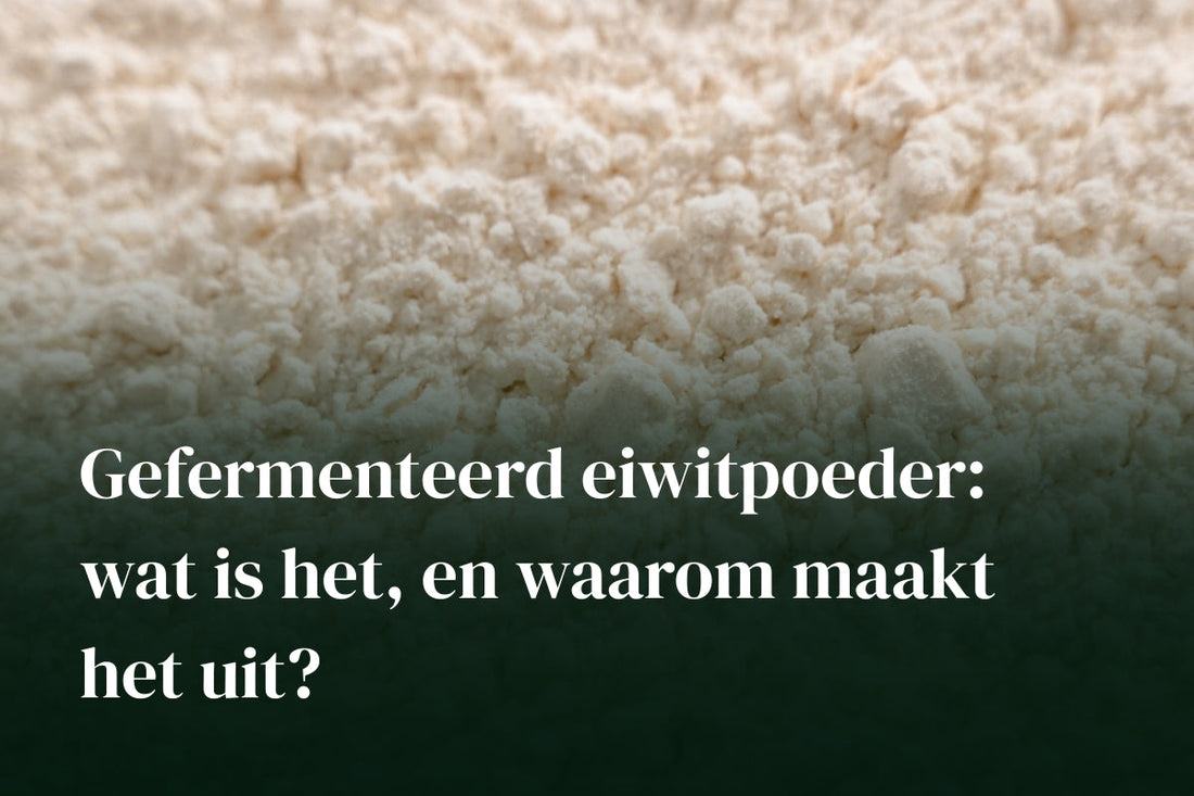 Gefermenteerd eiwitpoeder: wat is het, en waarom maakt het uit?