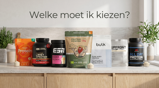 Eiwitpoeder vergelijken: welke moet je kiezen?