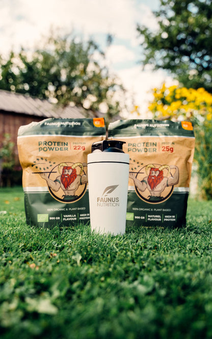 Faunus Nutrition beste proteïne poeder naturel el900g | lifestyle side| 