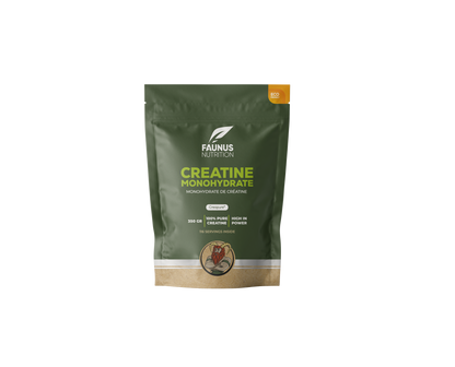 Faunus Nutrition Creapure® creatine monohydraat 350 gram | front side 