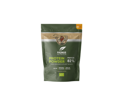 Faunus Nutrition beste proteïne poeder naturel sample | Front side| 