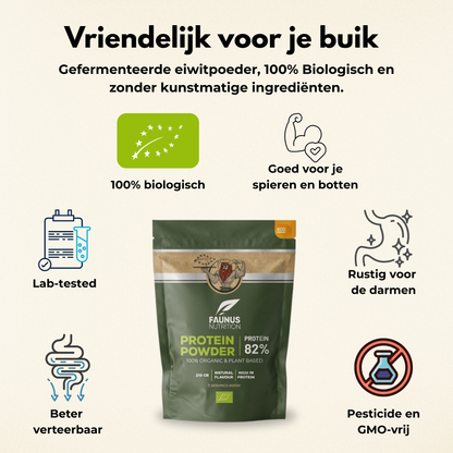 De Oplossing! Licht verteerbaar - Gefermenteerde Proteïne Poeder - 100% Biologisch