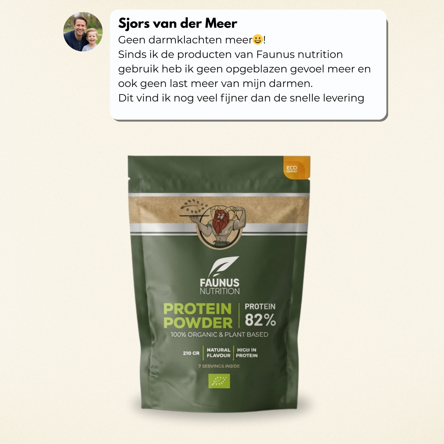 De Oplossing! Licht verteerbaar - Gefermenteerde Proteïne Poeder - 100% Biologisch